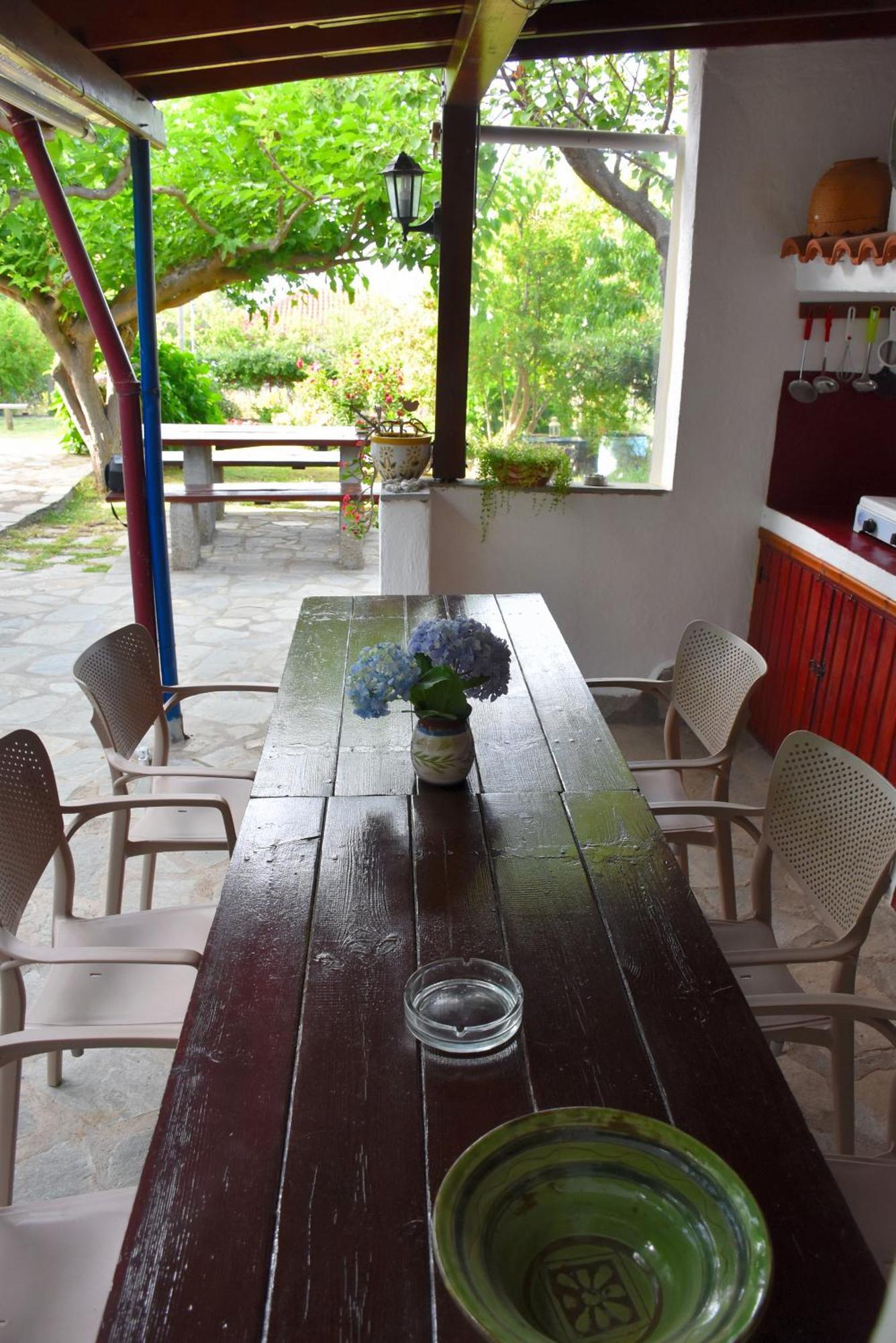Mirsini Apartments Kariotes ภายนอก รูปภาพ